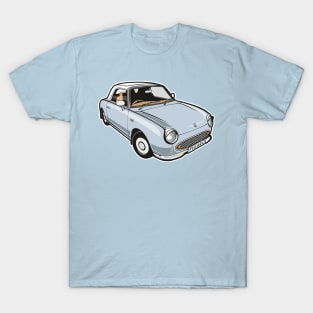 Nissan Figaro Pale Aqua T-Shirt